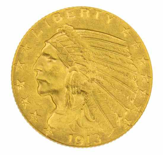 Appraisal: A U S Indian Gold Coin