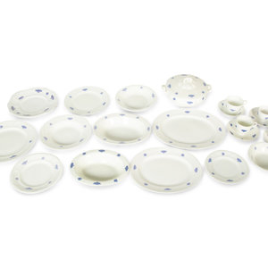 Appraisal: An Adderley Porcelain Dinner Service covered dish oval platters oval