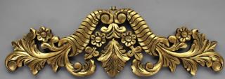 Appraisal: th C Carved Gilt Wood Wall Mount th C Carved