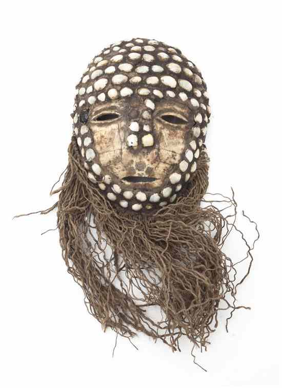 Appraisal: A Lega Tortoise Shell Mask Length of mask inches