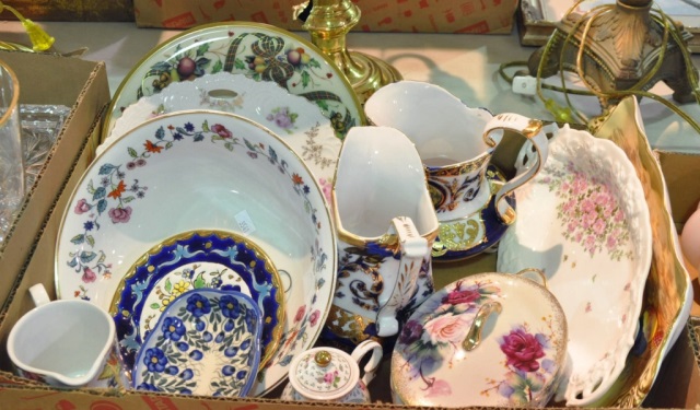 Appraisal: Bx Decorative Porcelain