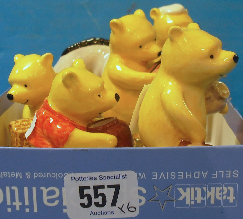 Appraisal: Royal Doulton Figures from the Winnie the Pooh collection comprising