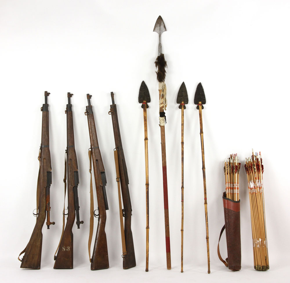 Appraisal: - Collection of Boomtown Props Collection of Boomtown props to