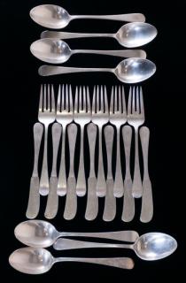 Appraisal: Gorham Covington Pattern Sterling Flatware Includes six forks - long