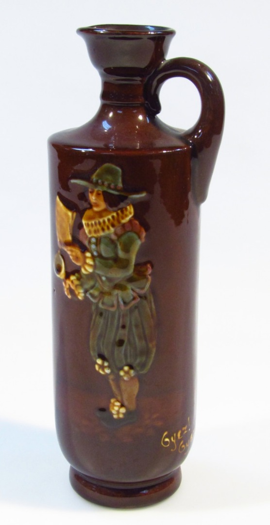 Appraisal: A Royal Doulton Series ware Gyez Gyez flagon of cylindrical