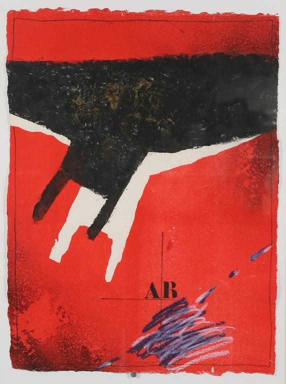 Appraisal: JAMES COIGNARD ETCHING COLLAGEJames Coignard France - Collage style Carborundum