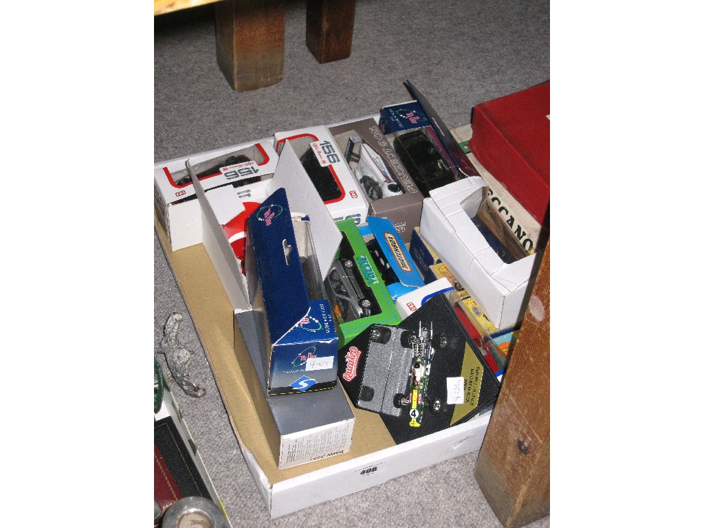 Appraisal: Lot comprising assorted boxed model cars - Corgi etc