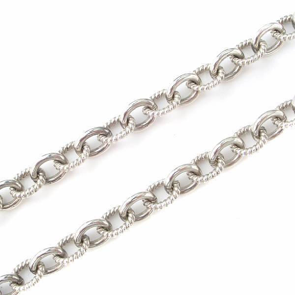 Appraisal: A silver and diamond chain necklace signed Judith Ripka length