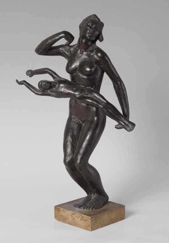 Appraisal: PICCOLI John American th C Standing Modernist Nude figure with