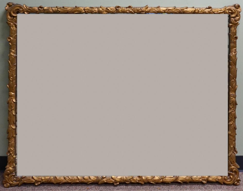 Appraisal: LOUIS XV STYLE GILT WOOD AND COMPOSITE MIRROR FRAME X