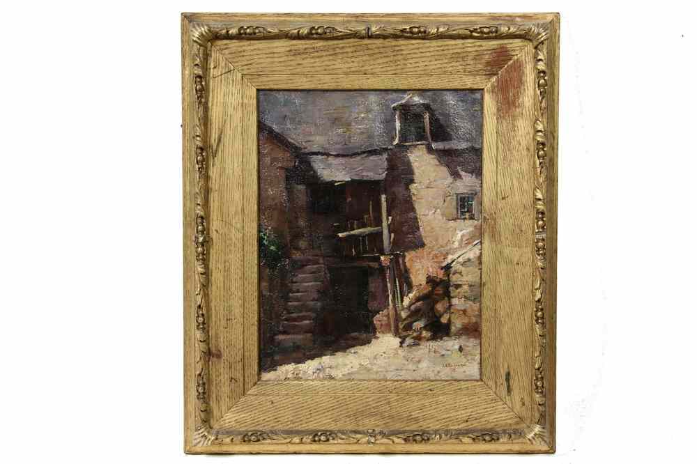 Appraisal: OOC - Rustic French Walkup by Josephine Granger Cochrane CT