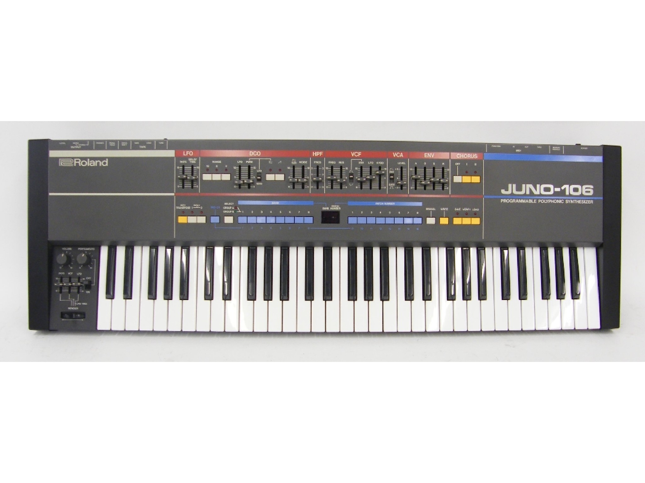 Appraisal: Roland Juno- programmable polyphonic synthesizer