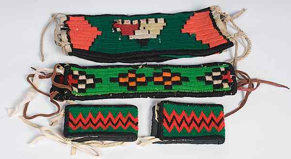 Appraisal: Hopi Moccasins Covers and Cuffs lot of including a pair