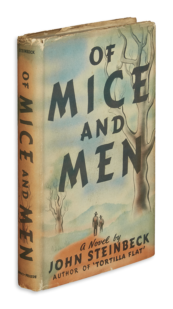 Appraisal: STEINBECK JOHN Of Mice and Men vo publisher's beige cloth