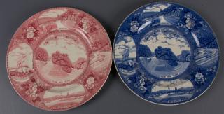 Appraisal: Staffordshire Commemorative Plates Five Set of five Old English Staffordshire