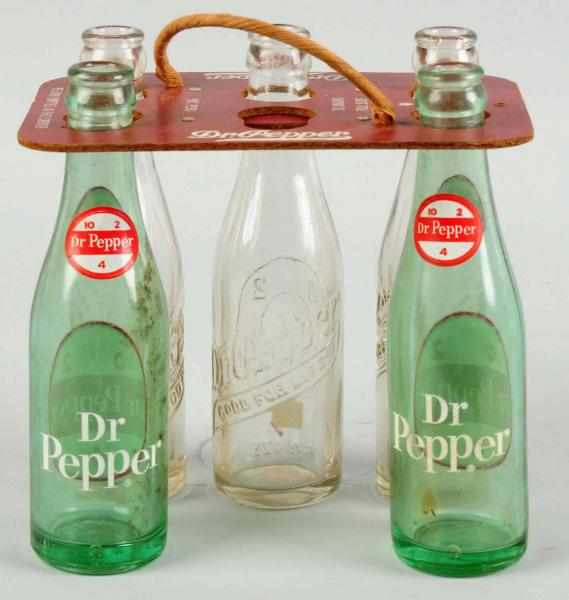 Appraisal: Masonite Dr Pepper -Pack Carrier Nice condition with very little