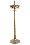 Appraisal: TIFFANY TABLE LAMP BASE - Gilt Bronze Electric Table Lamp