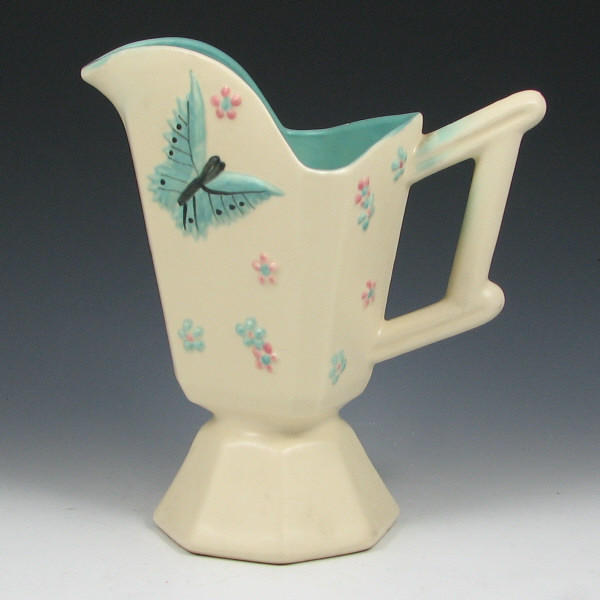 Appraisal: Hull Butterfly B Pitcher - Mint Butterfly pitcher in smooth