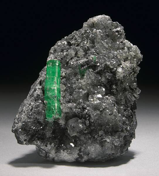 Appraisal: Emerald in Matrix Muzo Mining District Columbia From the fabled