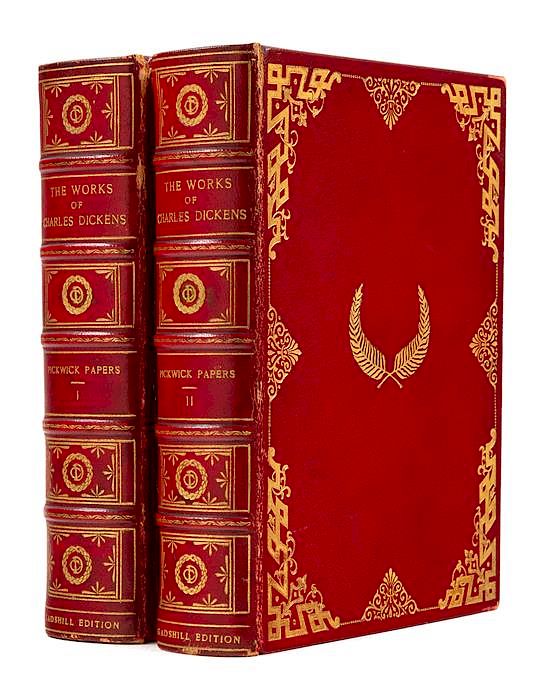 Appraisal: DICKENS Charles - Works New York Charles Scribner's Sons Gadshill