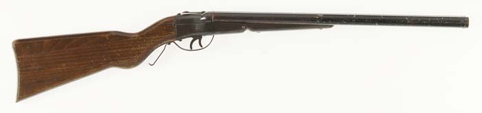 Appraisal: A H FOX TOY DBL BARREL SHOTGUN Made of sheet