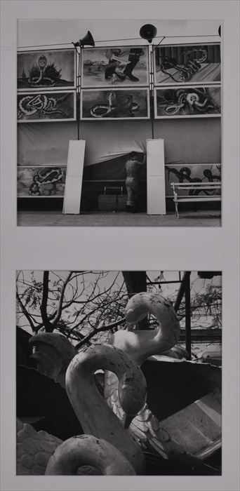 Appraisal: MARIANA YAMPOLSKY - UNTITLED TWO IMAGES OF CIRCUS ELEMENTS Gelatin