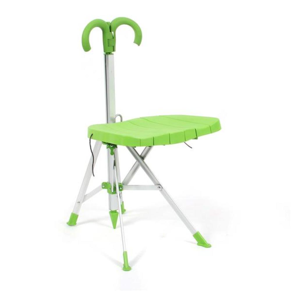 Appraisal: VINTAGE GREEN PLASTIC 'UMBRELLA' CHAIR DESIGNED BY GAETANO PESCE Vintage