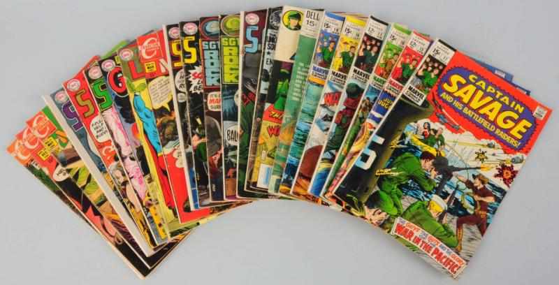 Appraisal: Lot of s- s War-Themed Comic Books Click for full