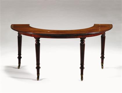 Appraisal: George IV mahogany hunt table circa In the manner of