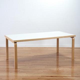 Appraisal: Alvar Aalto for Artek dining table Alvar Aalto for Artek