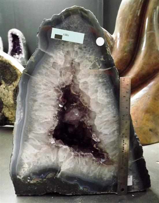 Appraisal: AMETHYST CAVE Brazil The specimen weighs kg and measures at