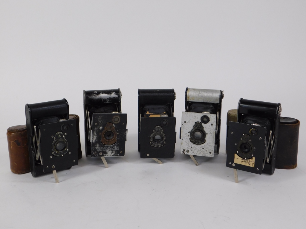 Appraisal: LOT OF KODAK VEST POCKET CAMERAS Lot of Kodak Vest