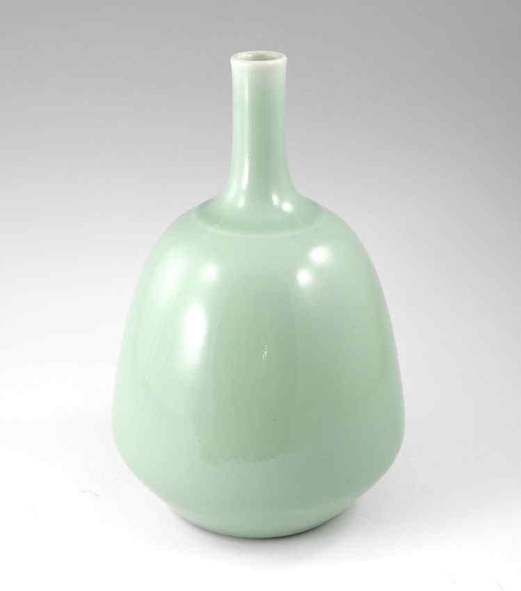 Appraisal: CHINESE BOTTLE VASE Approx '' tall '' at the widest