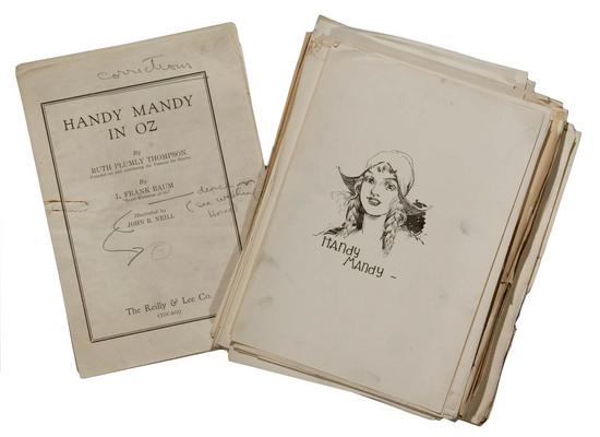 Appraisal: THOMPSON Ruth Plumly - Handy Mandy in Oz Two sets