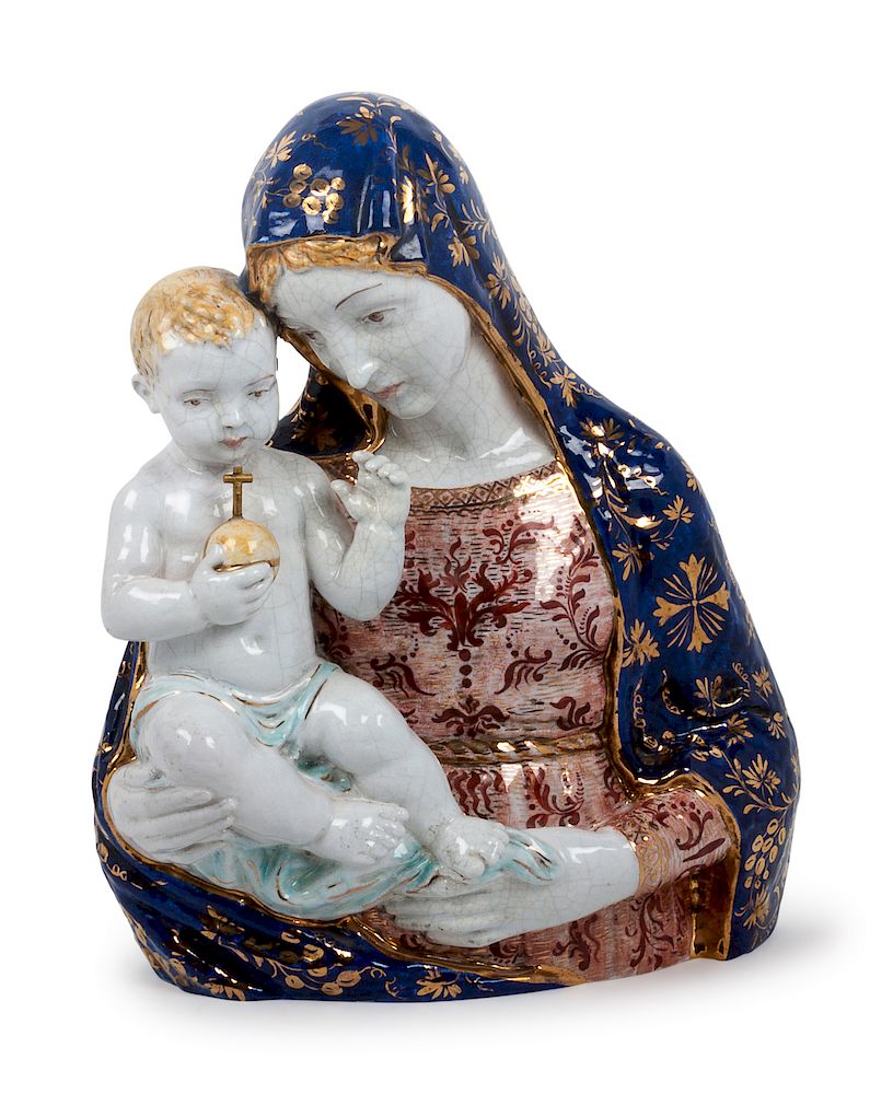 Appraisal: Eugenio Pattarino Italian - Madonna and Child Eugenio Pattarino Italian