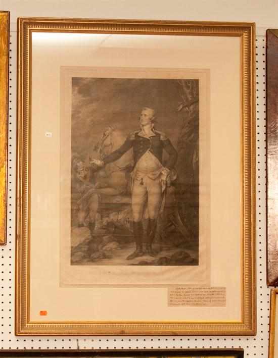 Appraisal: After John Trumbull Chessman engraver ''General Washington'' A C Poggi