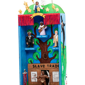 Appraisal: A Folk Art Diorama of the Abolition of Slavery by