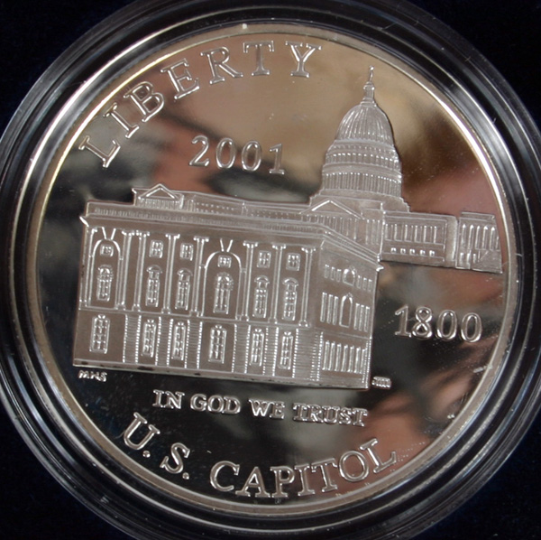 Appraisal: US Mint Capitol Visitor Center Silver Proof Coins