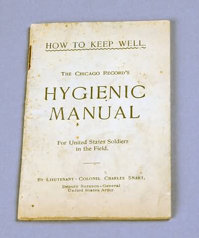 Appraisal: Hygienic manual for US soldiers in the field by Lieutenant