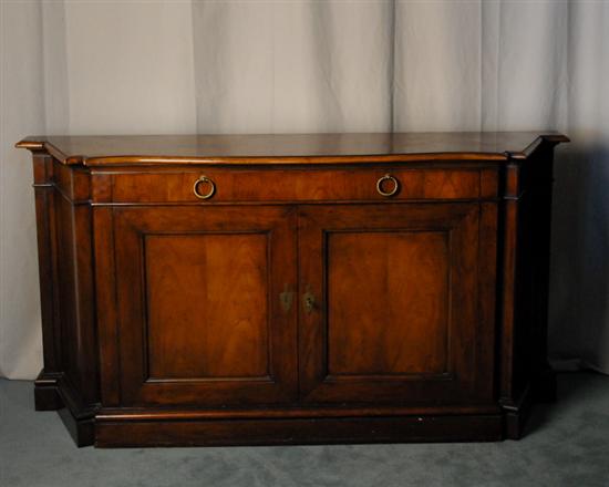 Appraisal: A Baker Furniture Sideboard pecan finish oak secondary molded edge