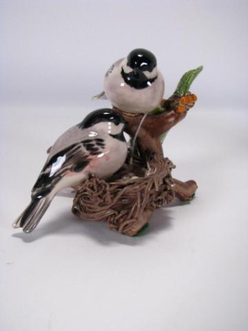 Appraisal: Signed Barbara Kuhlman Chickadee figure high