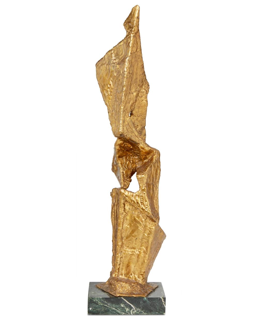 Appraisal: Joan Strauss Carl - American Sportin' Life circa Bronze brazed