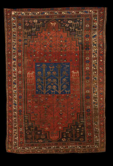 Appraisal: Antique Caucasian Kazak Carpet ' x '