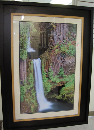 Appraisal: LARRY GEDDIS COLOR PHOTOGRAPH American th century titled Toketee Falls