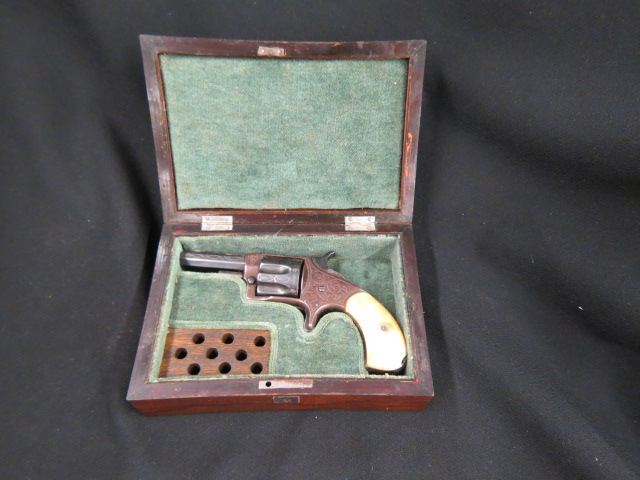 Appraisal: Wesson Harrington Pistolwith ivory grips in box