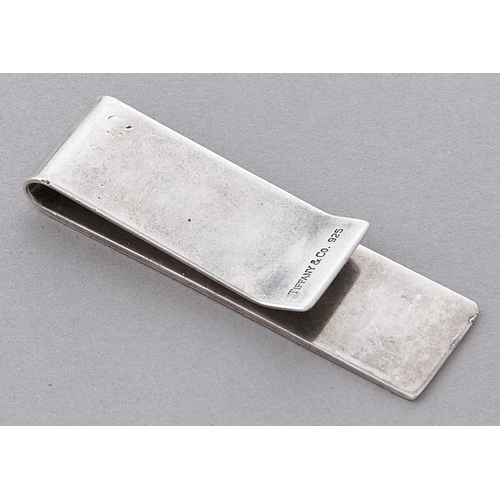 Appraisal: Tiffany Co A silver note clip mm l maker's mark