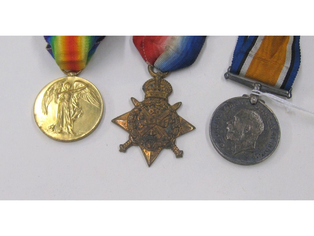 Appraisal: WWI war medal Victory medal and a star to PTE