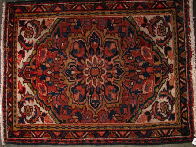 Appraisal: Antique Heriz x Persian Rug handmade in Iran