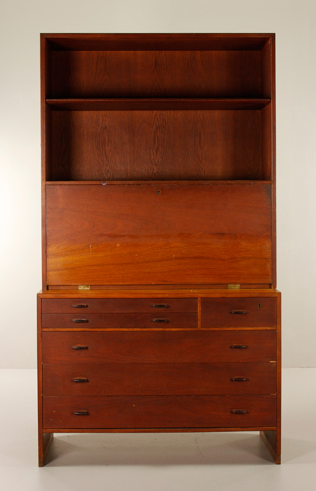 Appraisal: - Mobler Storage Unit Ry Mobler Danish storage unit teak