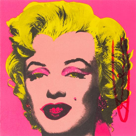 Appraisal: Sale Lot Andy Warhol American - Marilyn Castelli Graphics Invitation